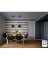 I3-OLENA- LAMPARA 1L -NEGRO/ORO